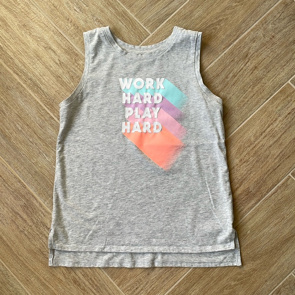 + ATHLETIC WORKS + Work Hard Tank Top